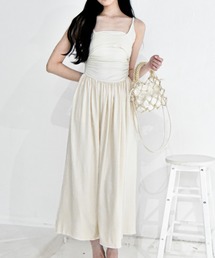 Y/lim（イリム）の「カップ付きキャミフレアキャミワンピース（ワンピース）」