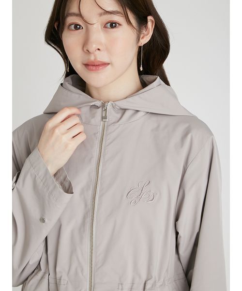 CELFORD（セルフォード）の「2WAY フーディーコート（その他アウター・レディース・ブラック/アイボリー/グレイッシュベージュ・38/36）」の10枚目の写真