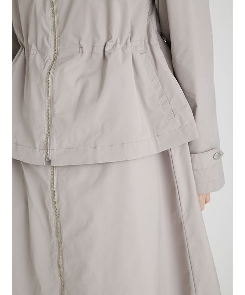 CELFORD（セルフォード）の「2WAY フーディーコート（その他アウター・レディース・ブラック/アイボリー/グレイッシュベージュ・38/36）」の14枚目の写真