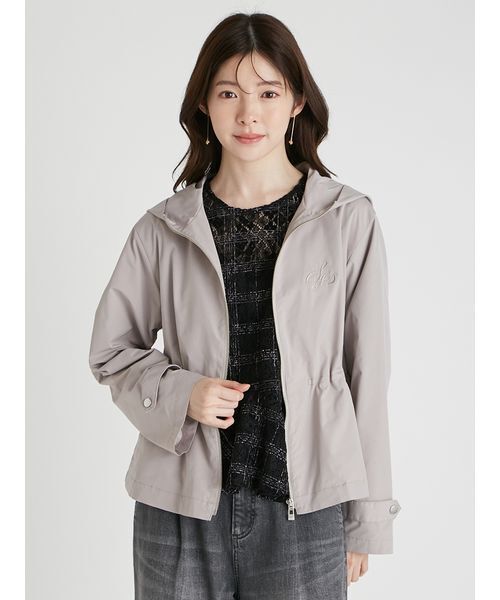 CELFORD（セルフォード）の「2WAY フーディーコート（その他アウター・レディース・ブラック/アイボリー/グレイッシュベージュ・38/36）」の18枚目の写真