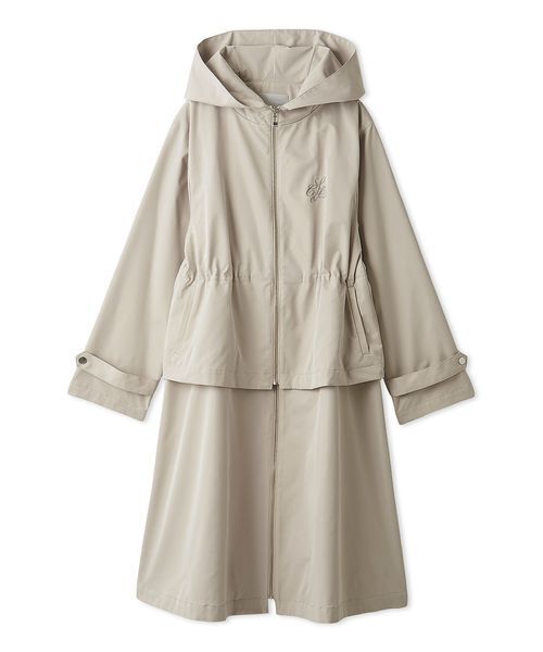 CELFORD（セルフォード）の「2WAY フーディーコート（その他アウター・レディース・ブラック/アイボリー/グレイッシュベージュ・38/36）」の19枚目の写真