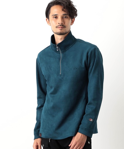 ニコルクラブフォーメン（NICOLE CLUB FOR MEN）/【NICOLE SPORTS】スウェード調ハーフジッププルオーバー NICOLE SPORTS】スウェード調ハーフジッププルオーバー（その他