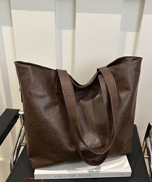 Evo+Revo（エボレボ）の「“上品レザー見えで大人映え” トートバッグ（トートバッグ）」