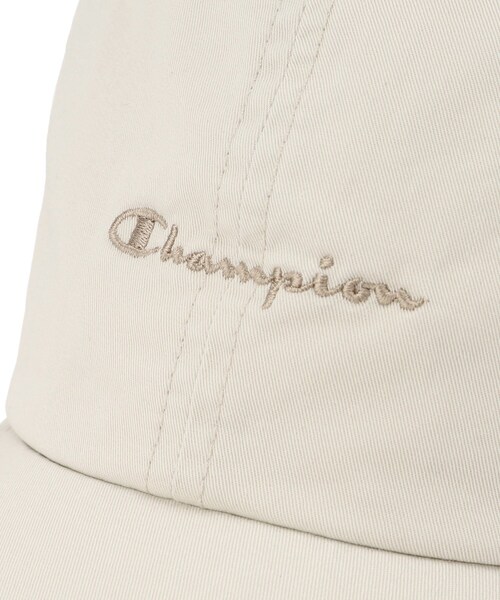 Champion（チャンピオン）の「champion ウォッシュハイキャップ（キャップ・レディース・チャコールグレー/アイボリー/グリーン系・00）」の9枚目の写真