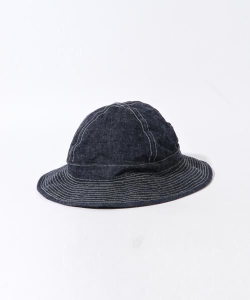 orSlow（オアスロウ）の「orSlow / US NAVY デニムハット（キャップ・レディース・ブルー・0(XS)）」の3枚目の写真