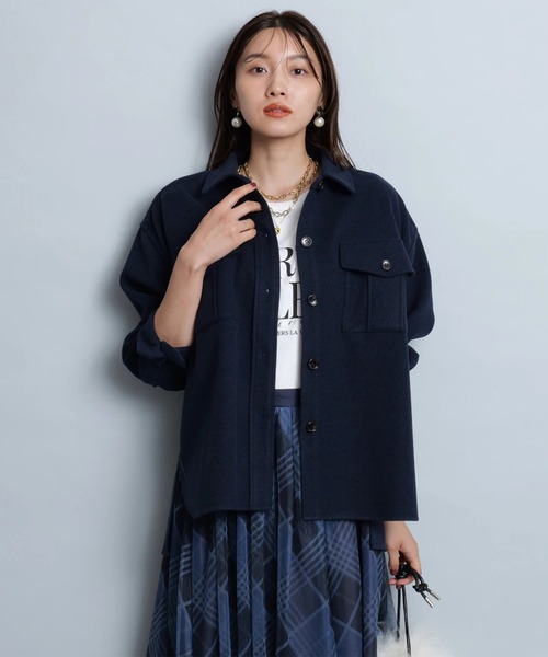 JUSGLITTYジャスグリッティーネイビー3WAYロングコーディガン JUSGLITTY - 【JUSGLITTY】3way ロングワンピース ブラックの通販 by