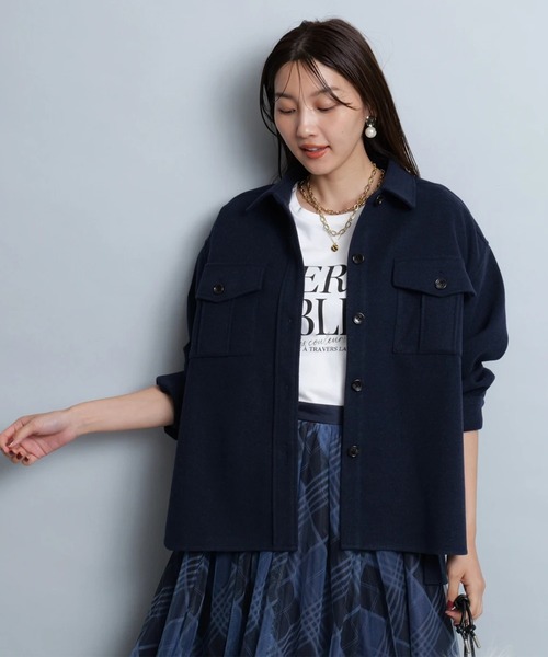 JUSGLITTY（ジャスグリッティー）の「ウールライクジャケット（その他