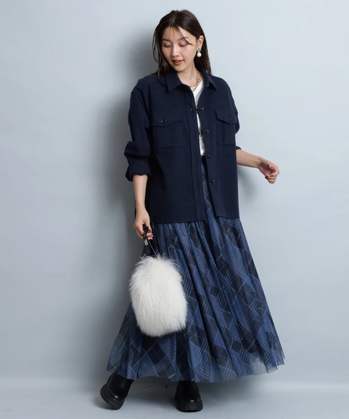 JUSGLITTY（ジャスグリッティー）の「ウールライクジャケット（その他