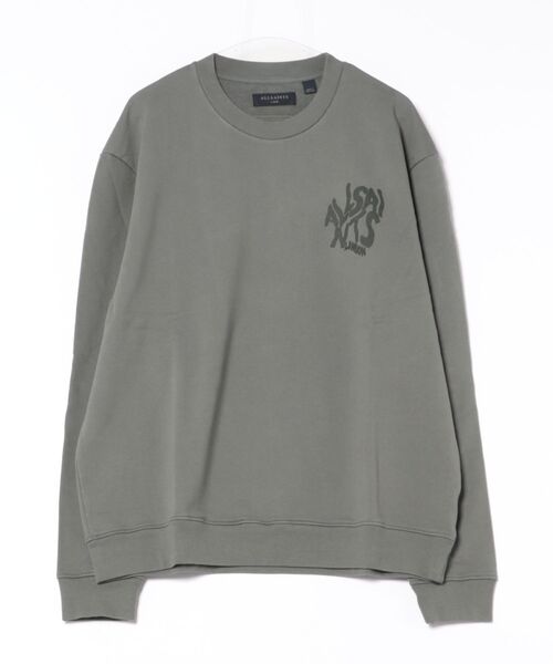 ALLSAINTS(オールセインツ)の「ORLANDO RELAXED CREW NECK SWEATSHIRT | ORLANDO リラックス クルー ネック スウェットシャツ(スウェット・メンズ・グリーン系その他・XS/S/M/L)」の7枚目の写真