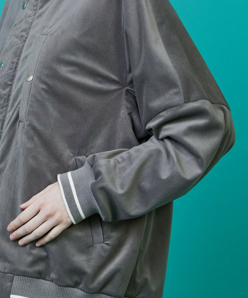 FRAPBOIS（フラボア）の「トリコーデ ブルゾン（ブルゾン・レディース・ブラック/グレー・2/1）」の6枚目の写真