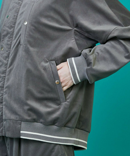 FRAPBOIS（フラボア）の「トリコーデ ブルゾン（ブルゾン・レディース・ブラック/グレー・2/1）」の7枚目の写真