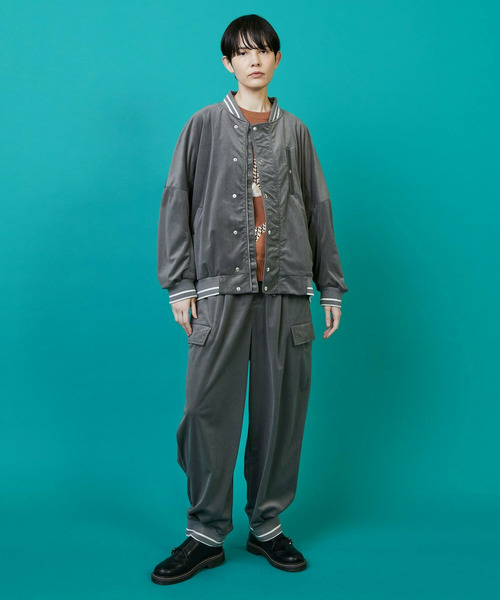 FRAPBOIS（フラボア）の「トリコーデ ブルゾン（ブルゾン・レディース・ブラック/グレー・2/1）」の11枚目の写真