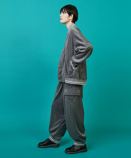 FRAPBOIS（フラボア）の「トリコーデ ブルゾン（ブルゾン・レディース・ブラック/グレー・2/1）」の13枚目の写真