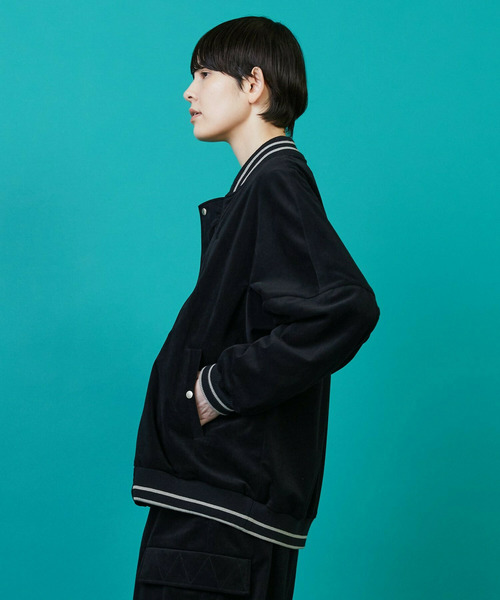 FRAPBOIS（フラボア）の「トリコーデ ブルゾン（ブルゾン・レディース・ブラック/グレー・2/1）」の16枚目の写真