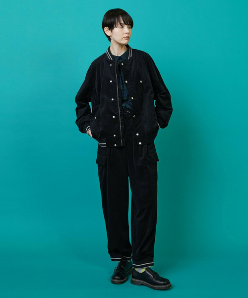 FRAPBOIS（フラボア）の「トリコーデ ブルゾン（ブルゾン・レディース・ブラック/グレー・2/1）」の21枚目の写真