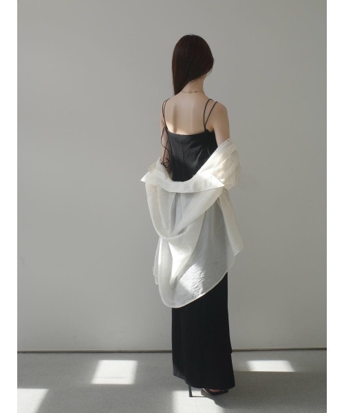 amel（エイメル）の「ダブルストラップキャミドレス（ワンピース・レディース・ブラック・FREE）」の9枚目の写真