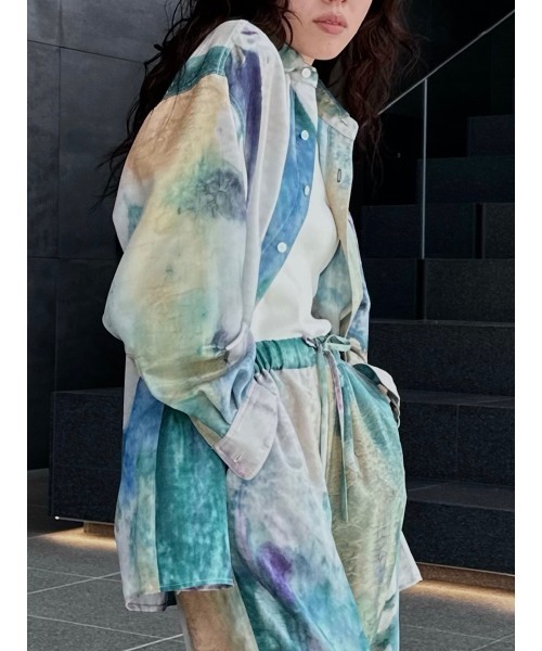 ELCHELE(エルチェレ)の「PAGE2025 #1 PANTS(スラックス・レディース・クリーム/マルチ・38/36)」の6枚目の写真