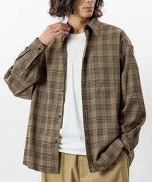 FREAK'S STORE（フリークスストア）の「限定展開 Relax Fit リラックスフィット ウールライク レギュラーカラーシャツ（シャツ/ブラウス）」