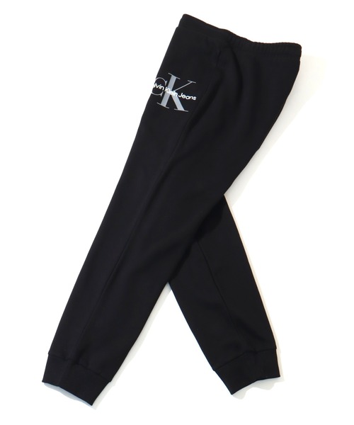 Calvin Klein(カルバン・クライン)の「【Calvin Klein/カルバンクライン】 MONOGRAM FLEECE JOGGER/モノグラム プリント スウェットジョガーパンツ(スウェットパンツ・メンズ・ブラック/ヘザーグレー・S/M/L/XL)」の5枚目の写真