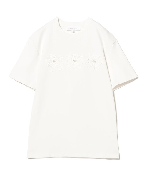 Sister Jane(シスタージェーン)の「sister jane / Nell Applique T-Shirts(Tシャツ/カットソー・レディース・ホワイト・X-SMALL)」の2枚目の写真