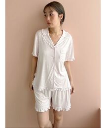 SNIDEL HOME | 【接触冷感】カットレーヨン開襟シャツ(ルームウェア/パジャマ)