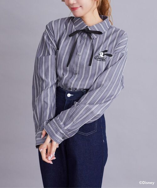 セール】オズワルド/ストライプシャツ（シャツ/ブラウス）｜Disney