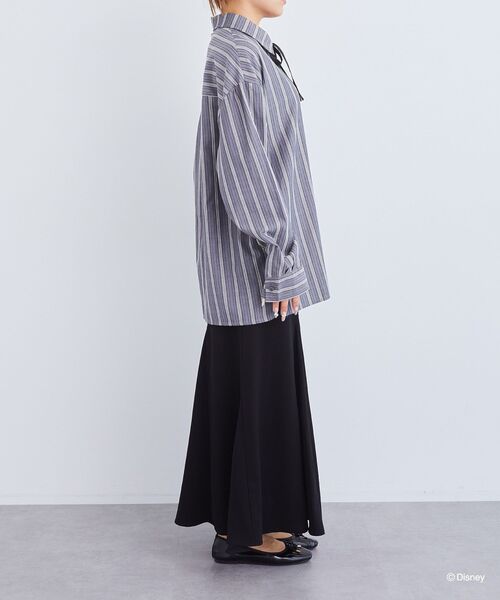 Disney(ディズニー)の「オズワルド/ストライプシャツ(シャツ/ブラウス・レディース・ブラック・FREE)」の15枚目の写真