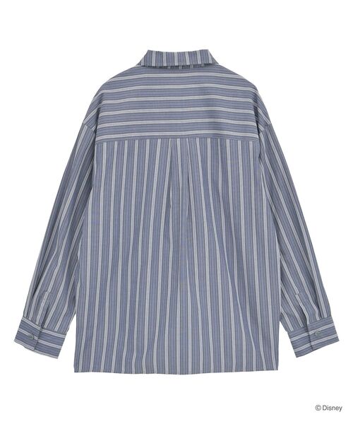 Disney(ディズニー)の「オズワルド/ストライプシャツ(シャツ/ブラウス・レディース・ブラック・FREE)」の18枚目の写真