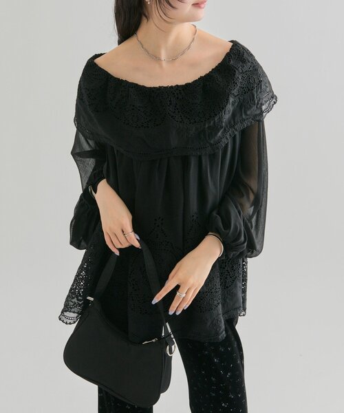 4wayブラウス（シャツ/ブラウス）｜mystic（ミスティック）の