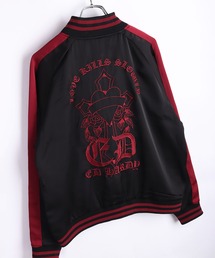 Ed Hardy(エドハーディー)のEdHardy スカジャン クロス ハートモチーフ(スカジャン)