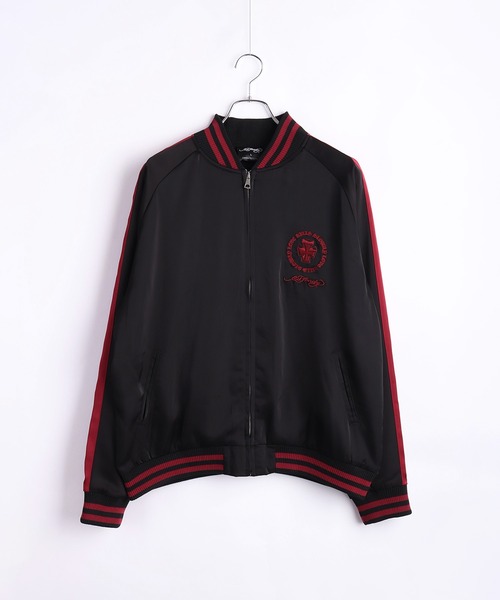 Ed Hardy（エドハーディー）の「EdHardy スカジャン クロス ハートモチーフ（スカジャン・メンズ・ブラック系その他/ブラック・M/L/XL）」の8枚目の写真