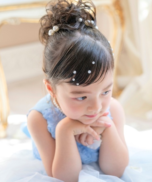 Catherine Cottage（キャサリンコテージ）の「【ZOZO限定】フェイス＆ヘア用パールシール　4シートセット（その他ヘアアクセサリー・キッズ・ホワイト・FREE）」の3枚目の写真