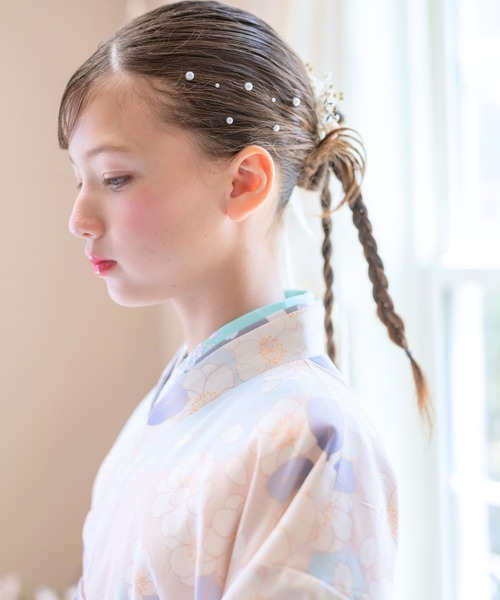 Catherine Cottage（キャサリンコテージ）の「【ZOZO限定】フェイス＆ヘア用パールシール　4シートセット（その他ヘアアクセサリー・キッズ・ホワイト・FREE）」の7枚目の写真