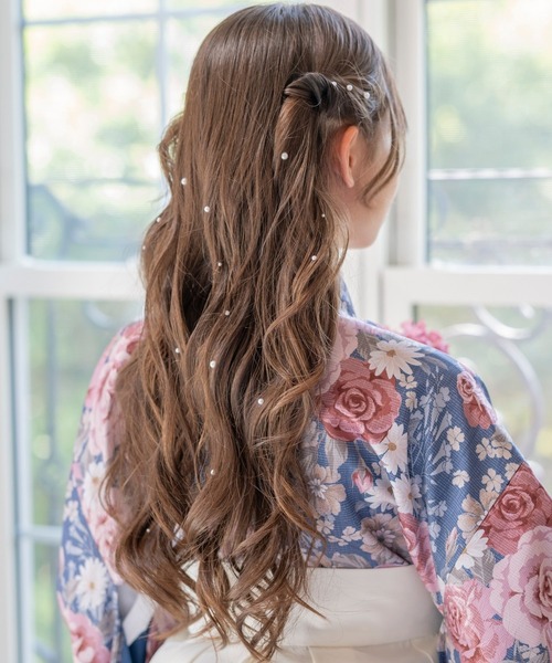 Catherine Cottage（キャサリンコテージ）の「【ZOZO限定】フェイス＆ヘア用パールシール　4シートセット（その他ヘアアクセサリー・キッズ・ホワイト・FREE）」の10枚目の写真