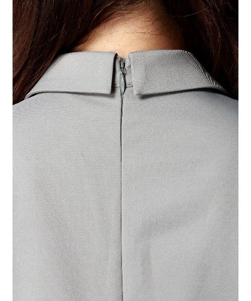 CIS.（シス）の「CIS． スカルプテッドオールインワン ウォッシャブル ストレッチ 無地（つなぎ/オールインワン・レディース・ブラック/グレー/ベージュ・34(5号)/36(7号)/38(9号)/40(11号)）」の16枚目の写真