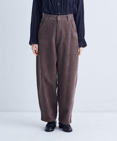 conges payes ADIEU TRISTESSE（コンジェ ペイエ アデュートリステス）の「【FAVE】コーデュロイパンツ（その他パンツ・レディース・ピンク/ブルーグリーン/ライトグレー/ブラウン・L/M）」の21枚目の写真