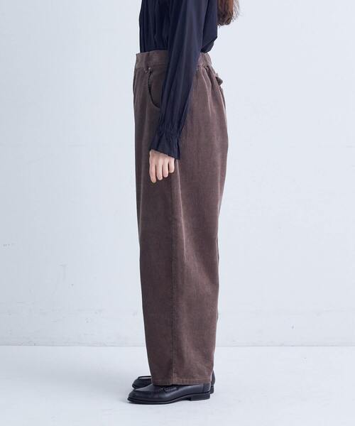 conges payes ADIEU TRISTESSE（コンジェ ペイエ アデュートリステス）の「【FAVE】コーデュロイパンツ（その他パンツ・レディース・ピンク/ブルーグリーン/ライトグレー/ブラウン・L/M）」の22枚目の写真