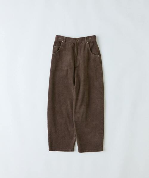 conges payes ADIEU TRISTESSE（コンジェ ペイエ アデュートリステス）の「【FAVE】コーデュロイパンツ（その他パンツ・レディース・ピンク/ブルーグリーン/ライトグレー/ブラウン・L/M）」の7枚目の写真