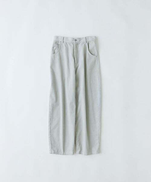 conges payes ADIEU TRISTESSE（コンジェ ペイエ アデュートリステス）の「【FAVE】コーデュロイパンツ（その他パンツ・レディース・ピンク/ブルーグリーン/ライトグレー/ブラウン・L/M）」の6枚目の写真