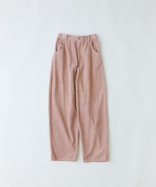 conges payes ADIEU TRISTESSE（コンジェ ペイエ アデュートリステス）の「【FAVE】コーデュロイパンツ（その他パンツ・レディース・ピンク/ブルーグリーン/ライトグレー/ブラウン・L/M）」の5枚目の写真