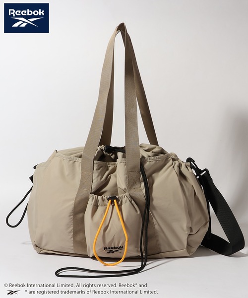 Reebok（リーボック）の「【Reebok/リーボック】ドローストリング2WAYショルダーバッグ（ショルダーバッグ・メンズ・ブラック/チャコール/ベージュ・FREE）」の14枚目の写真