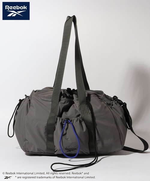 Reebok（リーボック）の「【Reebok/リーボック】ドローストリング2WAYショルダーバッグ（ショルダーバッグ・メンズ・ブラック/チャコール/ベージュ・FREE）」の15枚目の写真