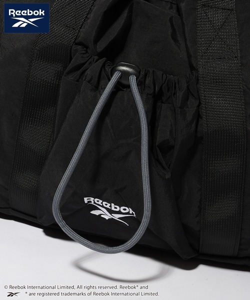 Reebok（リーボック）の「【Reebok/リーボック】ドローストリング2WAYショルダーバッグ（ショルダーバッグ・メンズ・ブラック/チャコール/ベージュ・FREE）」の8枚目の写真