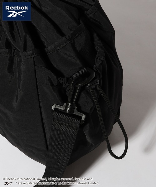 Reebok（リーボック）の「【Reebok/リーボック】ドローストリング2WAYショルダーバッグ（ショルダーバッグ・メンズ・ブラック/チャコール/ベージュ・FREE）」の4枚目の写真