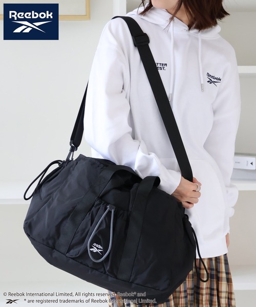 Reebok（リーボック）の「【Reebok/リーボック】ドローストリング2WAYショルダーバッグ（ショルダーバッグ・メンズ・ブラック/チャコール/ベージュ・FREE）」の17枚目の写真