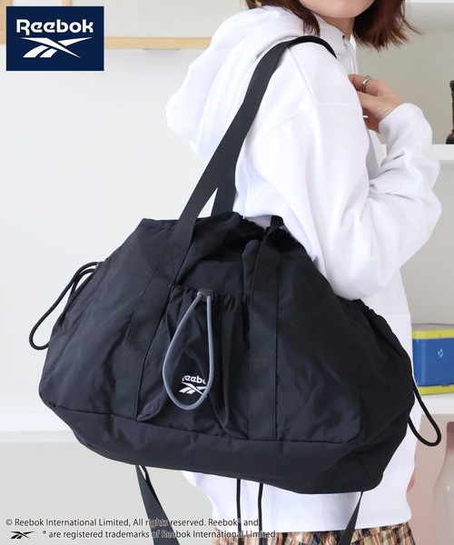 Reebok（リーボック）の「【Reebok/リーボック】ドローストリング2WAYショルダーバッグ（ショルダーバッグ・メンズ・ブラック/チャコール/ベージュ・FREE）」の21枚目の写真