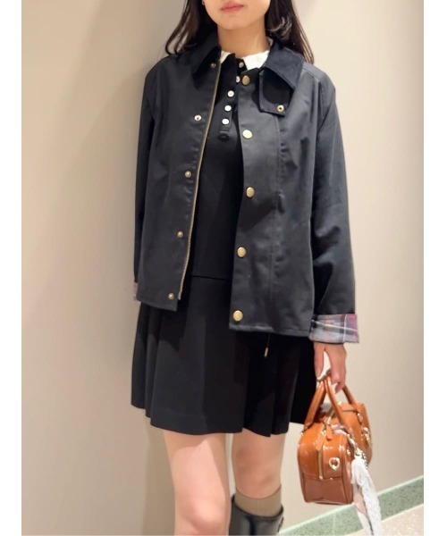 新作新品♥️SNIDEL【Barbour】別注ジャケット/TRANSPORT Barbour】別注ジャケット/TRANSPORT（ブルゾン）｜SNIDEL