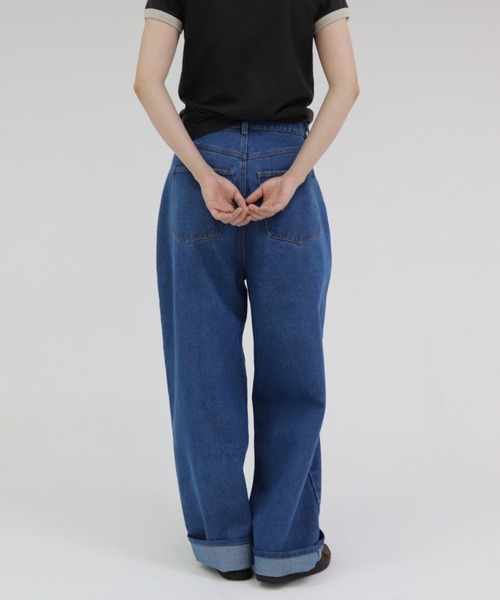 Straight Denim Pants（デニムパンツ）｜lit（リット）のファッション
