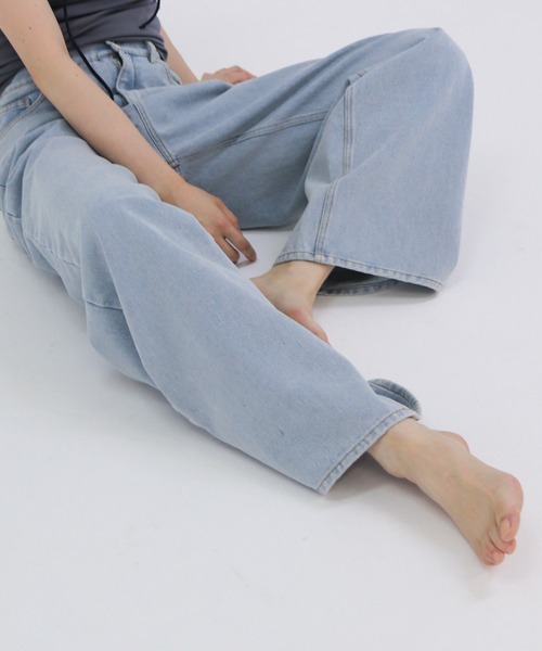 Straight Denim Pants（デニムパンツ）｜lit（リット）のファッション