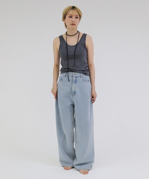 lit（リット）の「Straight Denim Pants（デニムパンツ）」 - WEAR